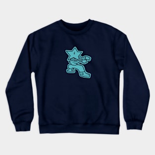 Weird dance star. Simple design Crewneck Sweatshirt